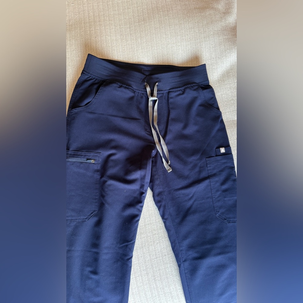 Navy Blue Figs Scrubs
